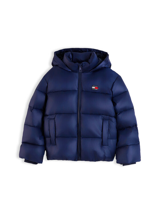 Tommy Hilfiger Tommy Hilfiger Зимно яке KG0KG09586 Тъмносин Relaxed Fit