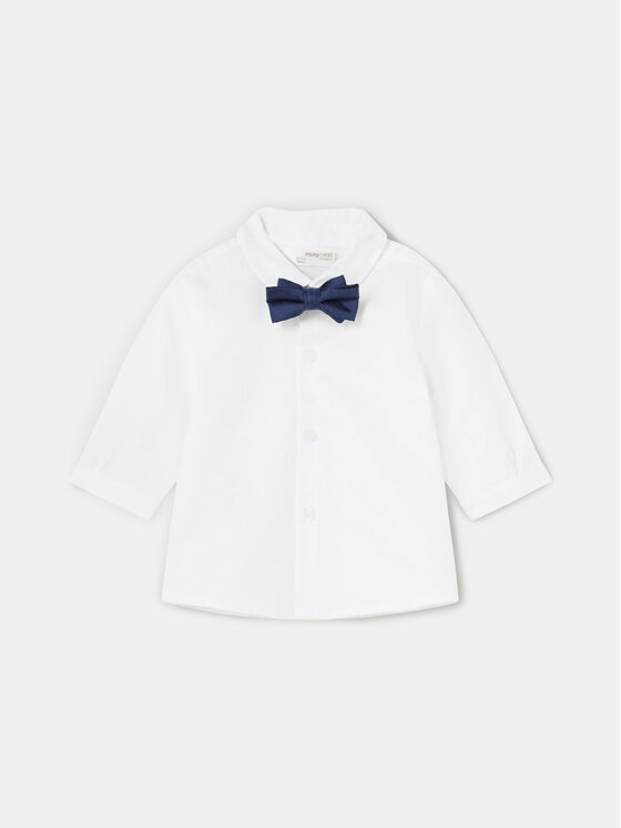 Mayoral Mayoral Srajca 2180 Bela Regular Fit