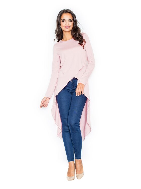 FIGL FIGLFIGL Tunica M412 Rosa Regular Fit