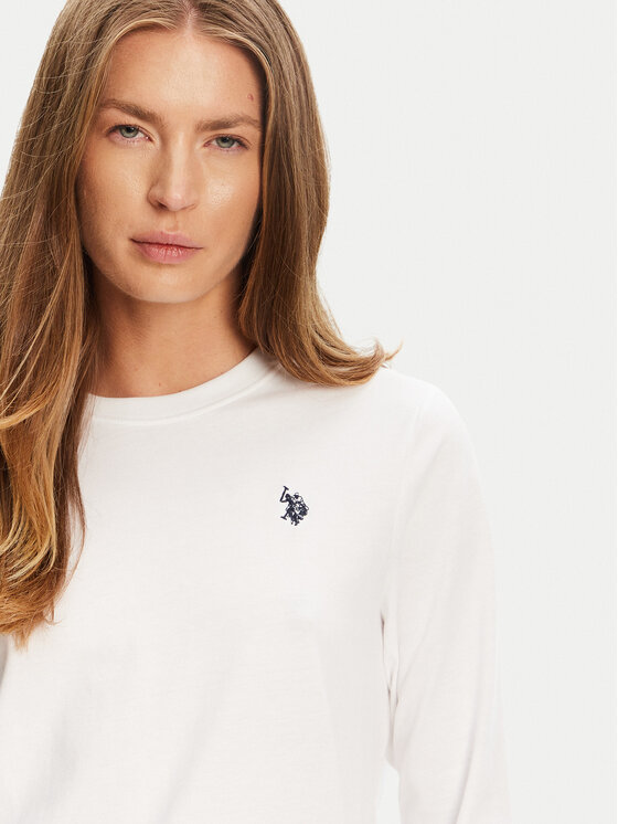 U.S. Polo Assn. U.S. Polo Assn. Μπλουζάκι WUP0785 Λευκό Regular Fit