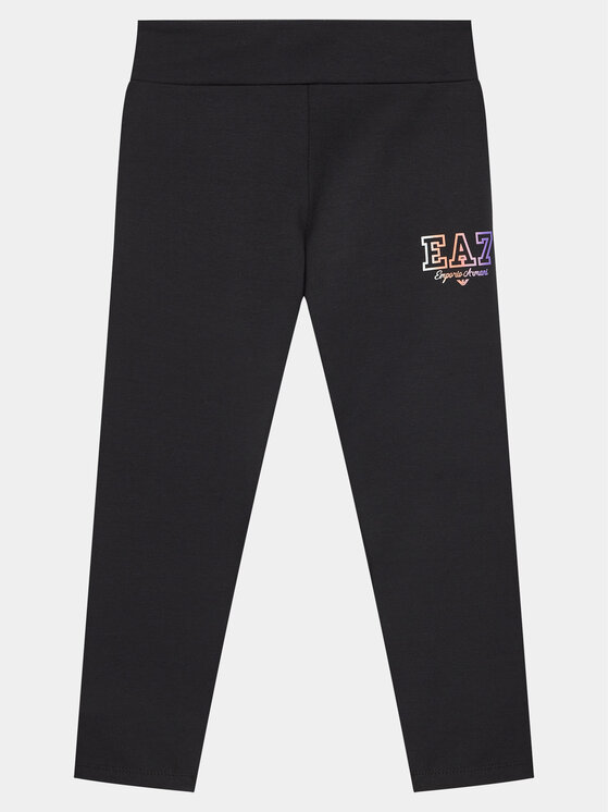 EA7 Emporio Armani EA7 Emporio Armani Leggings 3DFP56 FJ4SZ 1200 Crna Slim Fit