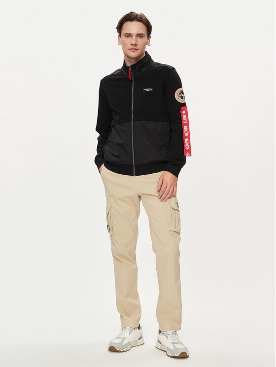 Aeronautica Militare Aeronautica Militare Džemperis 241FE1864J631 Juoda Regular Fit