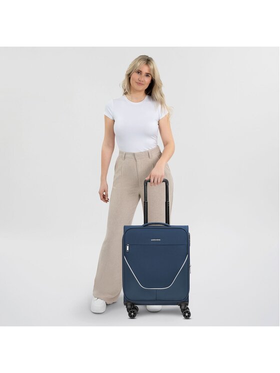 Stratic Stratic Walizka kabinowa 276302 Błękitny