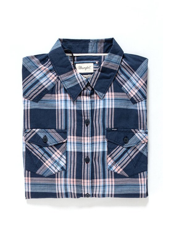 Wrangler Wrangler Camicia WESTERN SHIRT Multicolore Regular Fit