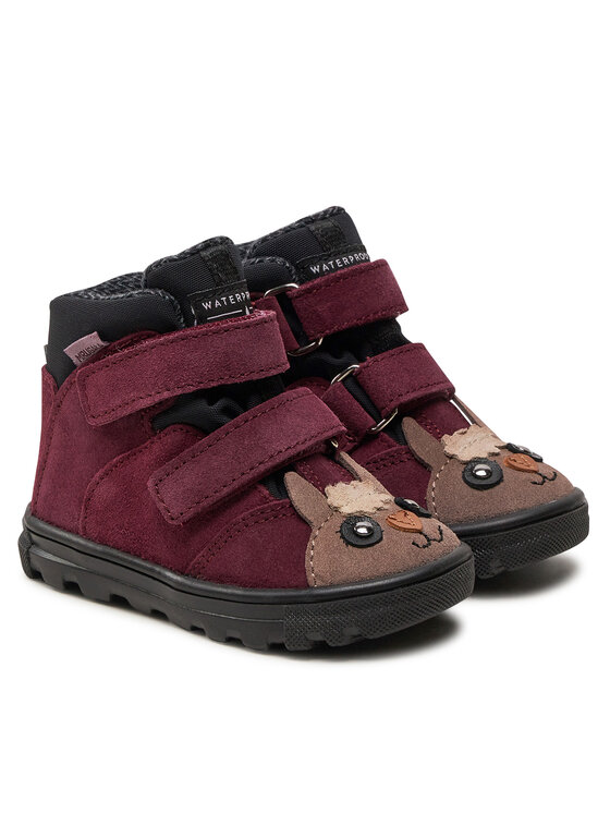 Mrugała Mrugała Gležnjarji Andy 6180/4-55 Bordo rdeča