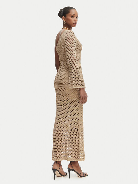 Simona Corsellini Simona Corsellini Vestito da spiaggia P26CPABO0101 Beige chiaro Regular Fit