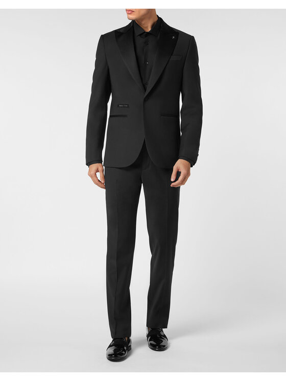 PHILIPP PLEIN PHILIPP PLEIN Giacca da abito 20669 Nero Fitted Fit