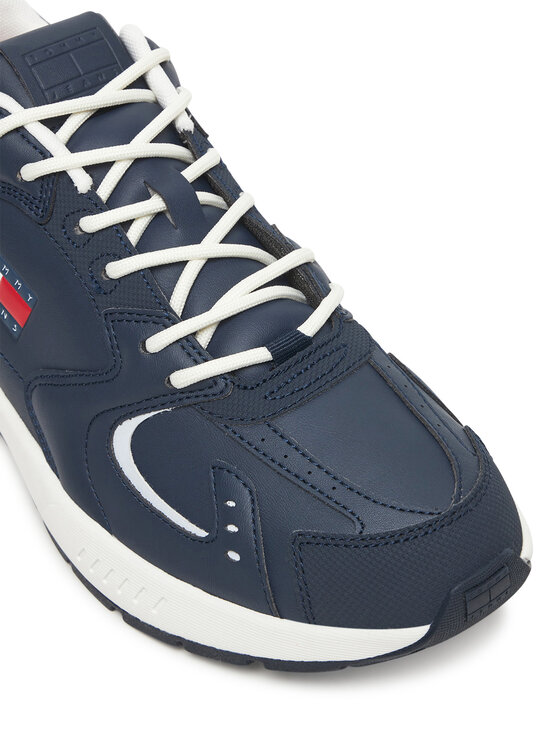 Tommy Jeans Tommy Jeans Sneakers Tjm Runner Leather EM0EM01621 Bleumarin