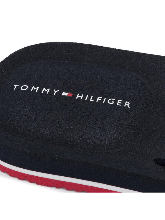 Tommy Hilfiger Tommy Hilfiger Flip flop Flat Beach Sandal Classic FW0FW04385 Bleumarin