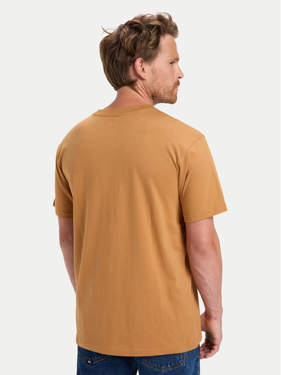 Quiksilver Quiksilver Tricou Anchor EQYZT08178 Bej Regular Fit