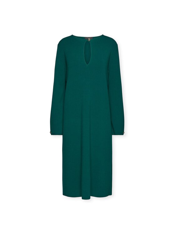 Elena Mirò Elena Mirò Vestito 7690Z000091N035 Verde Regular Fit