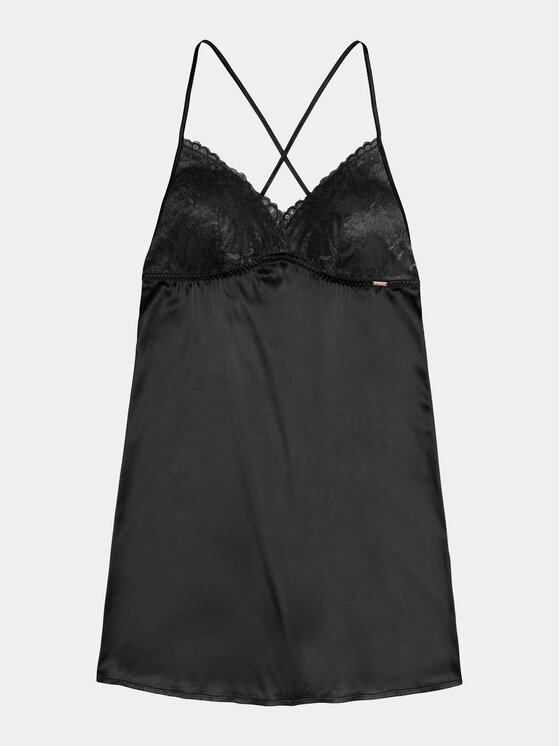 Dorina Dorina Camicia da notte Abelia FXDS0003LA10 Nero
