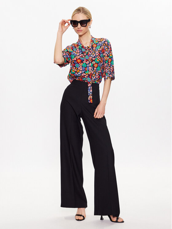 Seidensticker Seidensticker Bluza 60.134672 Pisana Regular Fit