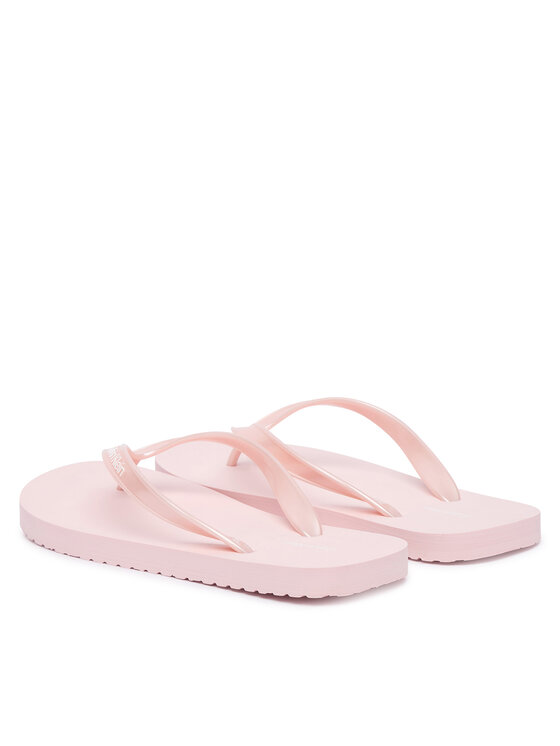 Calvin Klein Calvin Klein Japanke Flip Flop Tpu Metallic HW0HW02956 Svijetlo roza