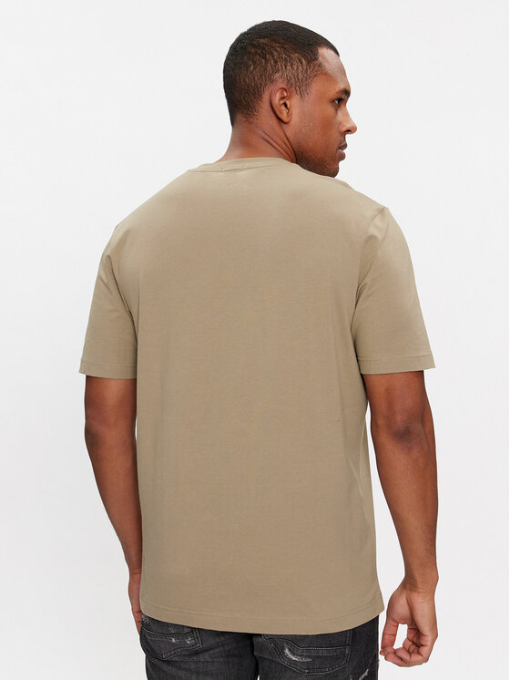 BOSS Boss Majica Tchup 50473278 Bež Relaxed Fit
