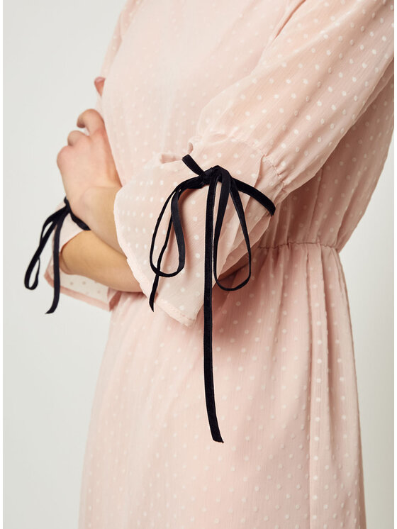 Bubala Bubala Sukienka codzienna Chiara pink Różowy Loose Fit