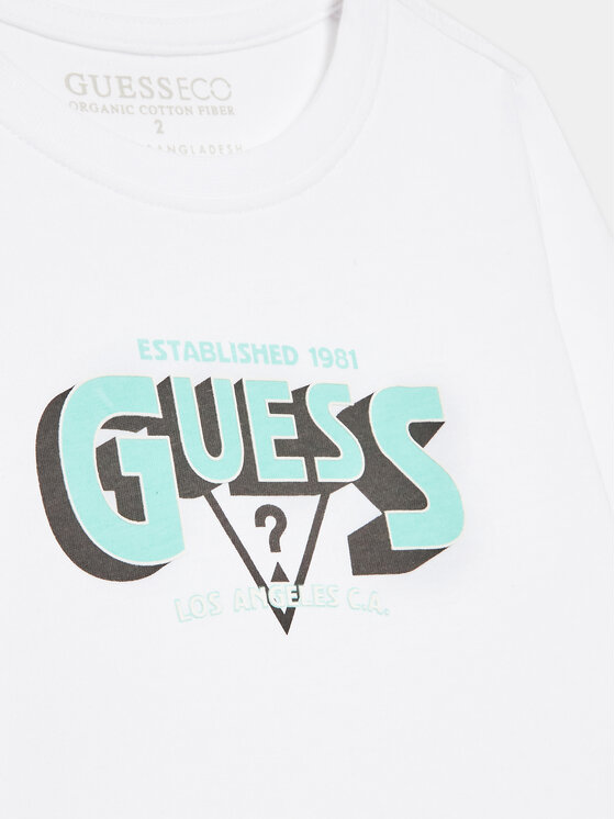 Guess Guess Blusa N3YI16 K8HM4 Bianco Regular Fit