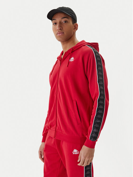 Kappa Kappa Sweatshirt Banda Zamin 3 331U3ZW Rot Regular Fit