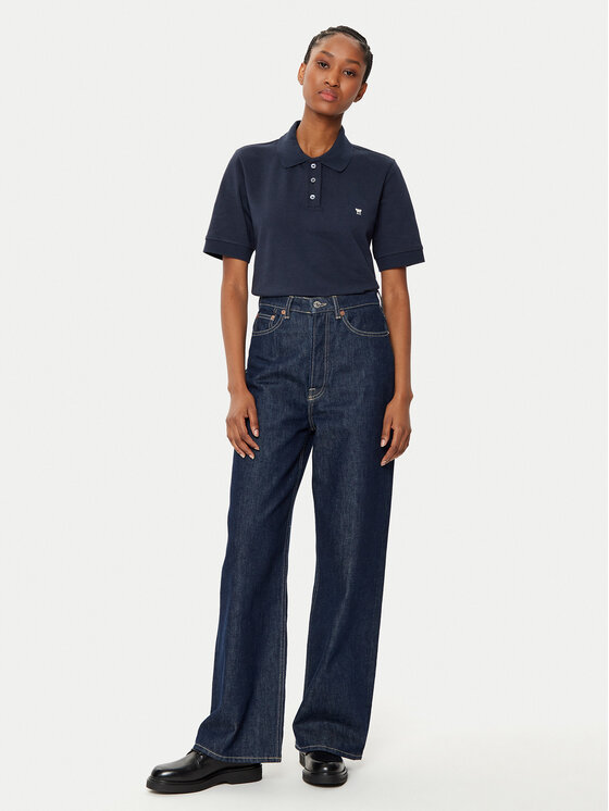 Weekend Max Mara Weekend Max Mara Tricou polo Scena 2515951011 Bleumarin Regular Fit