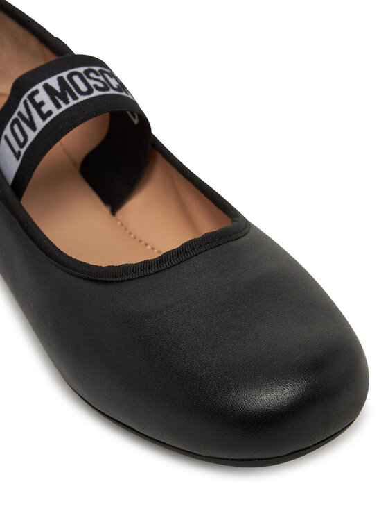 LOVE MOSCHINO LOVE MOSCHINO Baleríny JA11071G0MIE0000 Černá