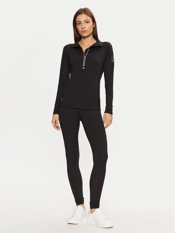 Surfanic Surfanic Termalno donje rublje Cozy SWX2602 Crna Slim Fit
