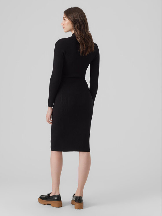Vero Moda Vero Moda Spódnica ołówkowa 10290677 Czarny Slim Fit