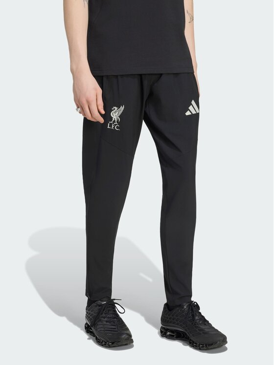 adidas adidas Spodnie materiałowe 171594 Czarny Regular Fit