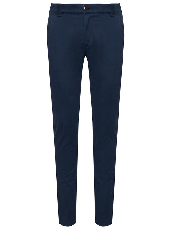 Tommy Jeans Tommy Jeans Pantaloni chino Tjm Scanton DM0DM09595 Bleumarin Slim Fit