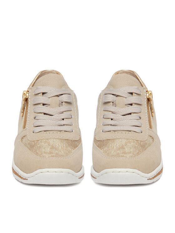 Rieker Rieker Sneakersy N5121-60 Beżowy