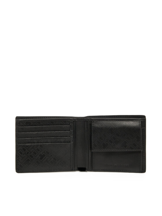 Tommy Hilfiger Tommy Hilfiger Duży Portfel Męski Th Monogram Cc And Coin AM0AM13252 Czarny