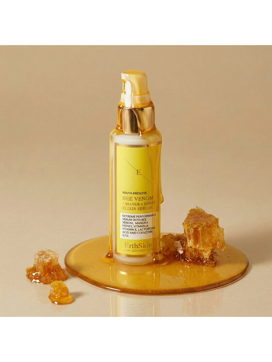Erthskin London Erthskin London Jad Pszczeli + Eliksir z Miodem Manuka Serum