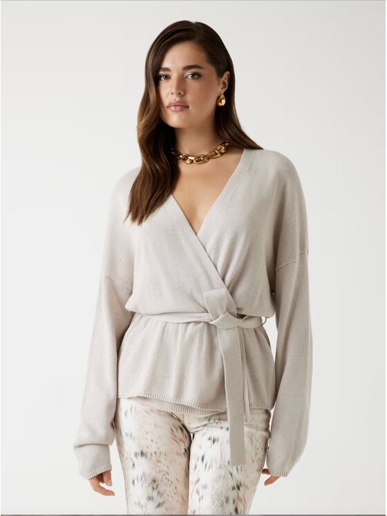 Marciano Guess Marciano Guess Kardigan Cardigan afrah kimono over Šedá Regular Fit