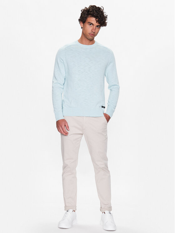 Maglione Slub Texture Sweater K10K111449 Verde