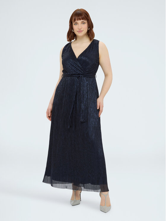 Fiorella Rubino Fiorella Rubino Sukienka wieczorowa 7082L001279N034 Niebieski A-Line Fit