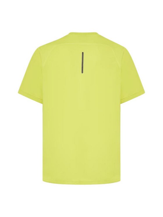 Oakley Oakley T-Shirt FOA400445 Żółty Regular Fit