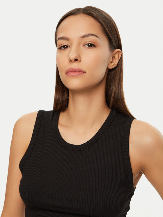 Calvin Klein Calvin Klein Топ K20K208054 Чорний Slim Fit