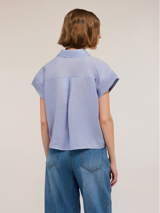 Motivi Motivi Camicia 5227W000473N004 Turchese Regular Fit