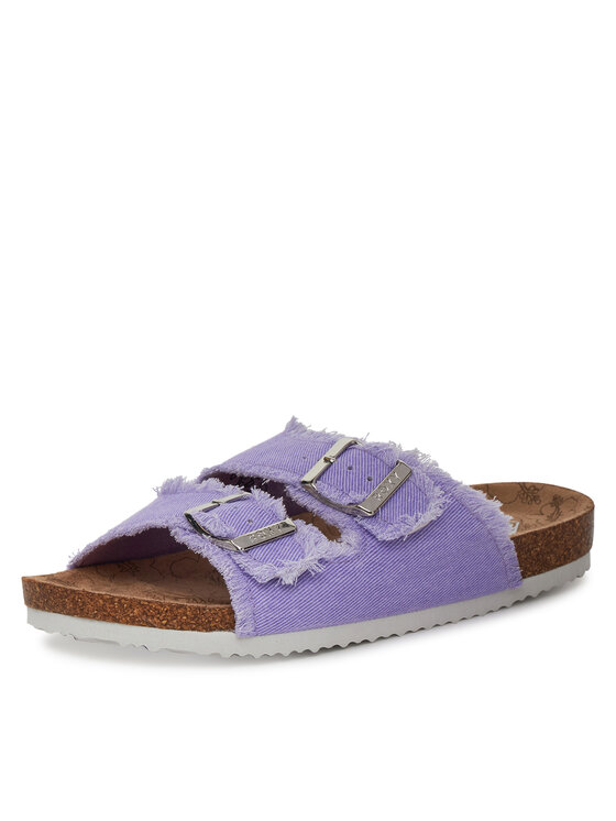 Roxy Roxy Klapki AVO-RMT-117 Fioletowy