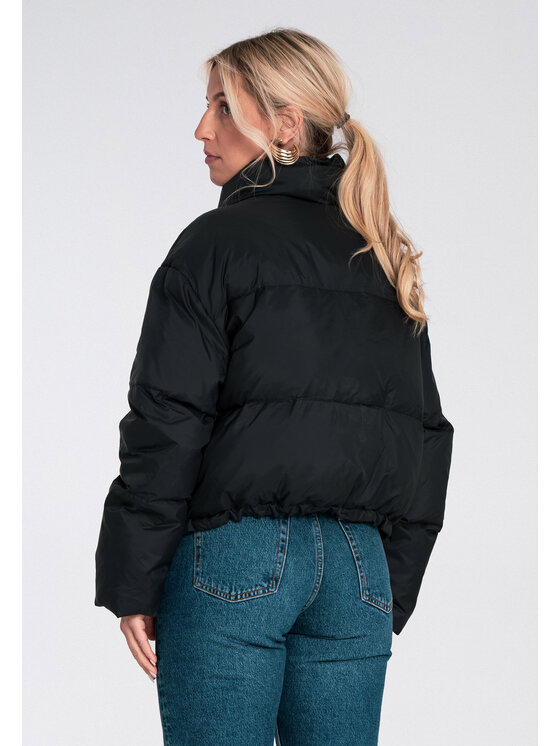 FIGL FIGL Vatovaná bunda M1232 Černá Regular Fit