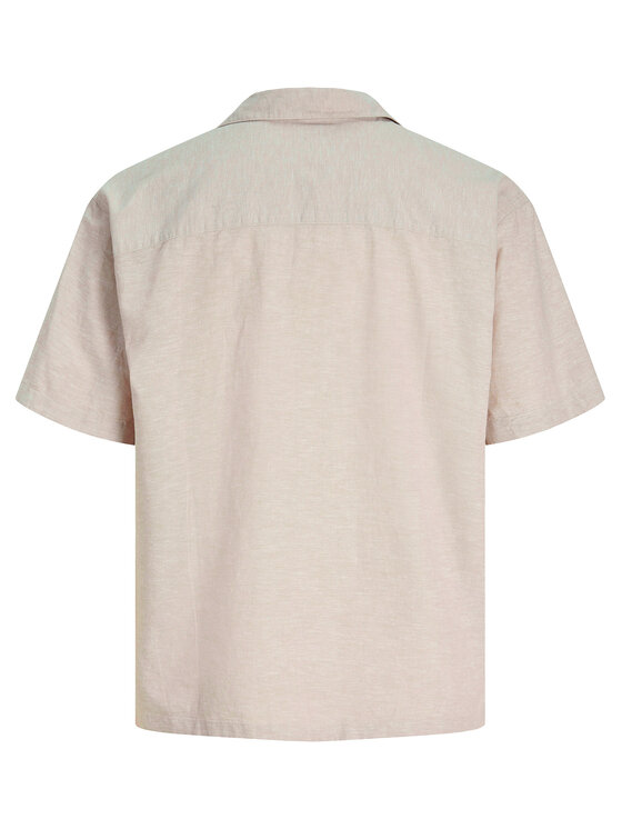 Jack & Jones Jack & Jones Košeľa Breeze 12288594 Béžová Relaxed Fit