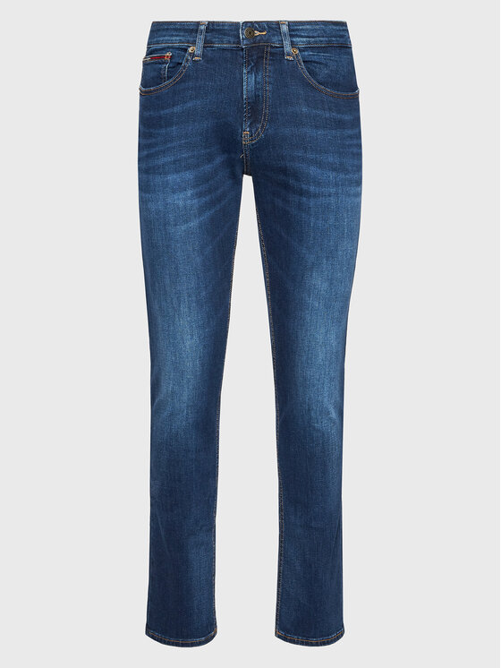 Tommy Jeans Tommy Jeans Jeans hlače Ryan DM0DM09548 Mornarsko modra Regular Fit