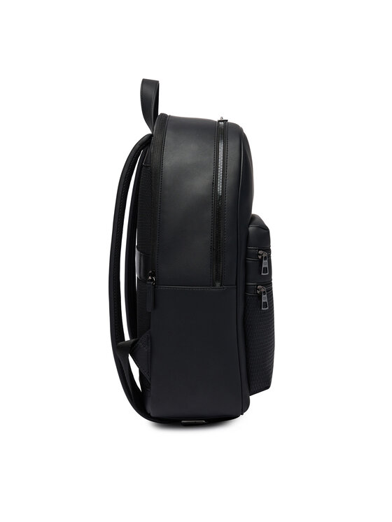 Tommy Hilfiger Tommy Hilfiger Nahrbtnik Th Woven Backpack AM0AM14093 Črna