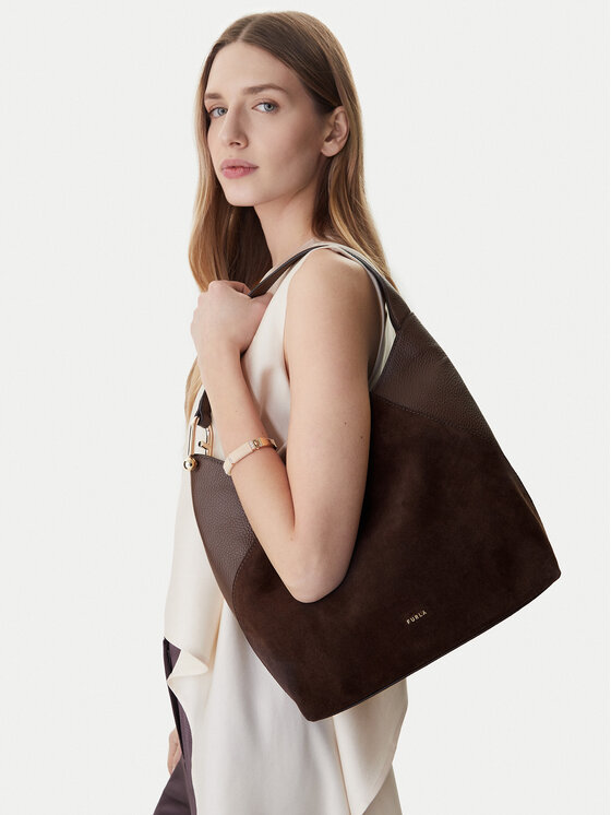 Furla Furla Дамска чанта Lara M WB01900 BX1895 BG 4286S Кафяв