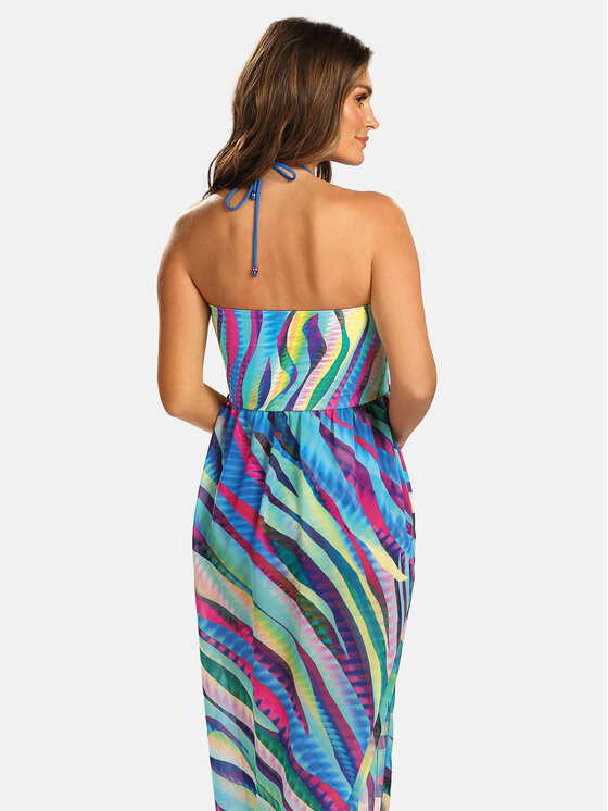Feba Feba Vestito da spiaggia F43-2024 Blu