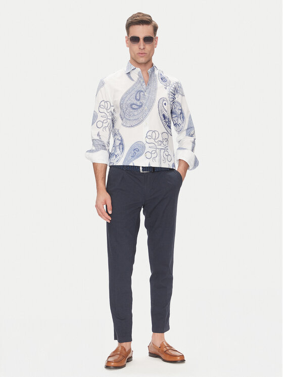 Baldessarini Baldessarini Сорочка B3 56017.3719 Білий Regular Fit