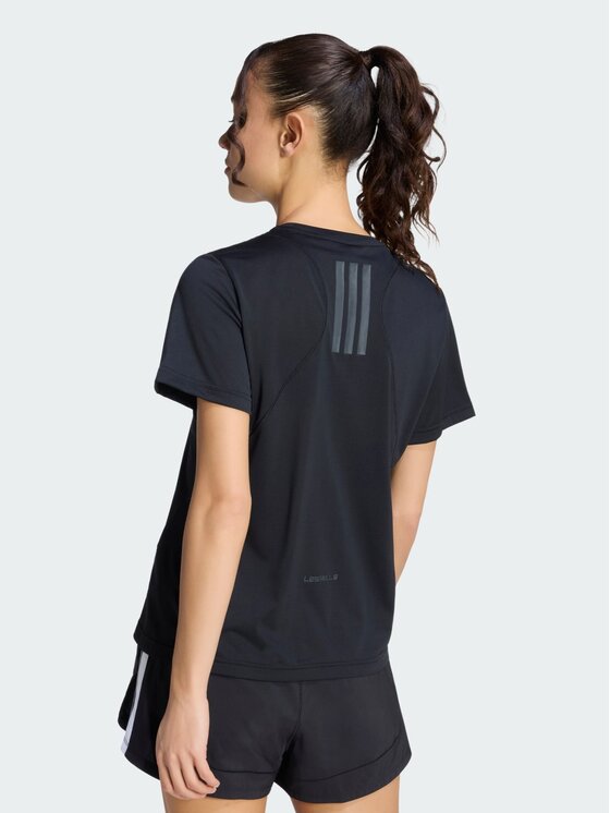 adidas adidas Koszulka techniczna Les Mills Graphic Tee Czarny Regular Fit