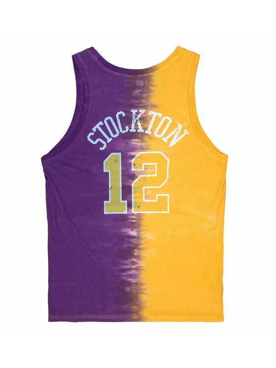 Mitchell & Ness Mitchell & Ness Tank top Utah Jazz John Stockton Kolorowy Standard Fit
