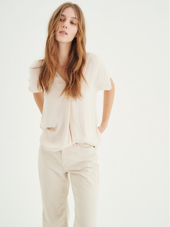 InWear InWear Blūze Rinda 30105188 Bēšs Loose Fit