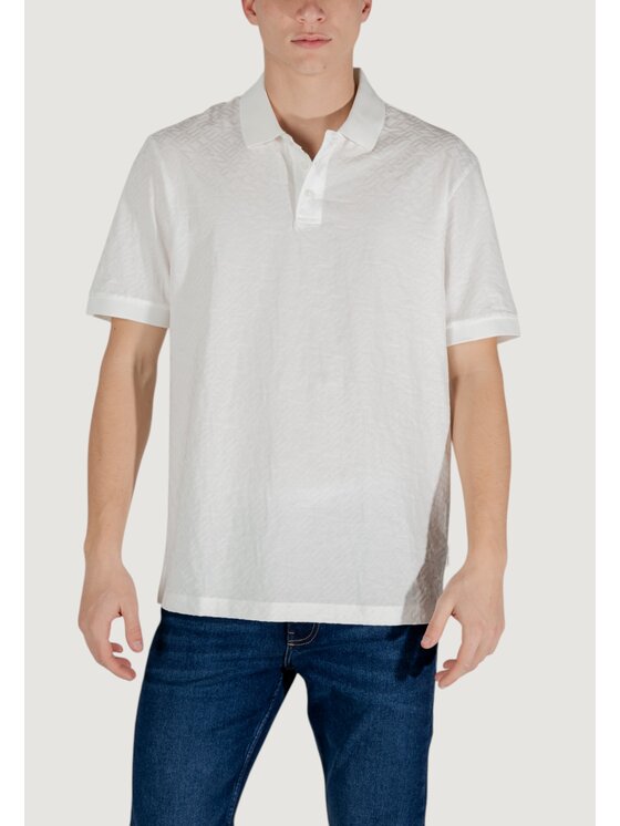 Armani Exchange Armani Exchange Polo XM000477 AF10337 Bianco To Fit