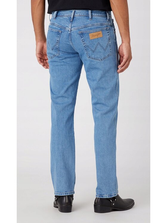 Wrangler Wrangler Jeansy Texas Niebieski Straight Fit